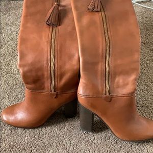 Coach Therese leather riding boot